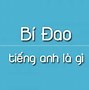 Bí Xanh Tiếng Anh Là Gì