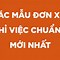 Mẫu Đơn Xin Nghỉ Việc Vì Lý Do Sức Khỏe