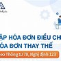 Xuất Hóa Đơn Điện Tử Điều Chỉnh Giảm Số Tiền